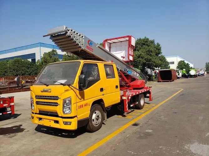 江陵附近云梯车出租 砂石搬运