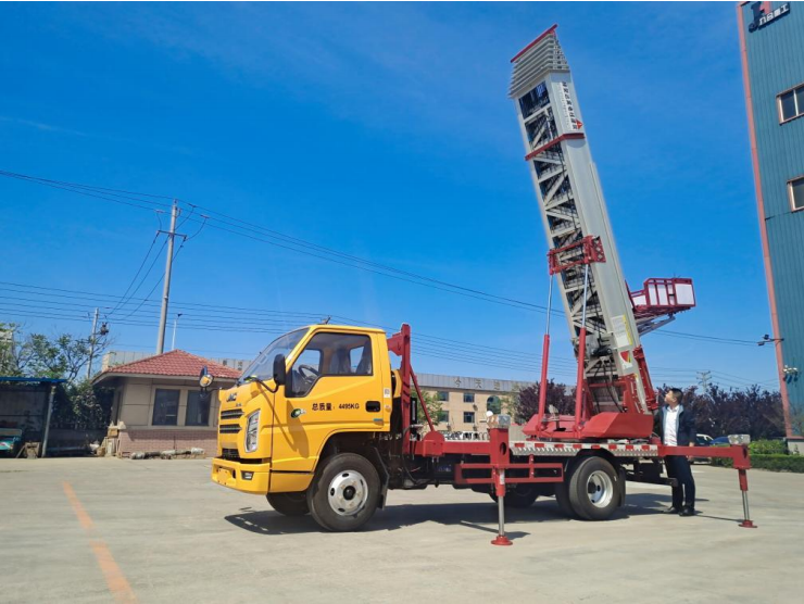 江陵常年租赁32米云梯车